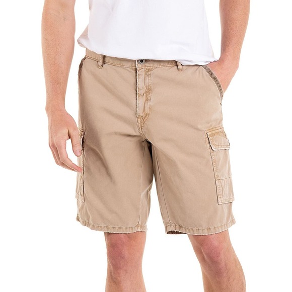 Original Paperbacks Beige Mens Classic Fit Cargo Shorts NWT Size 29 - Picture 1 of 9